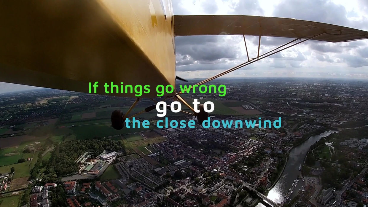 Emergencies in the downwind